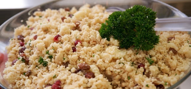Hirsesalat ist sehr vielseitig und lecker.