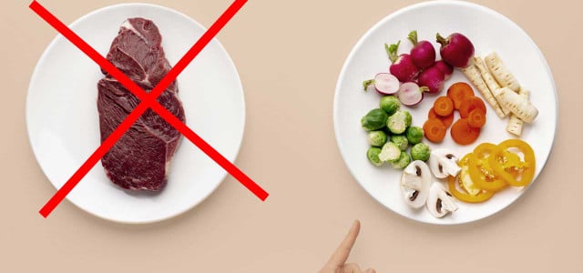 Kein Fleisch essen